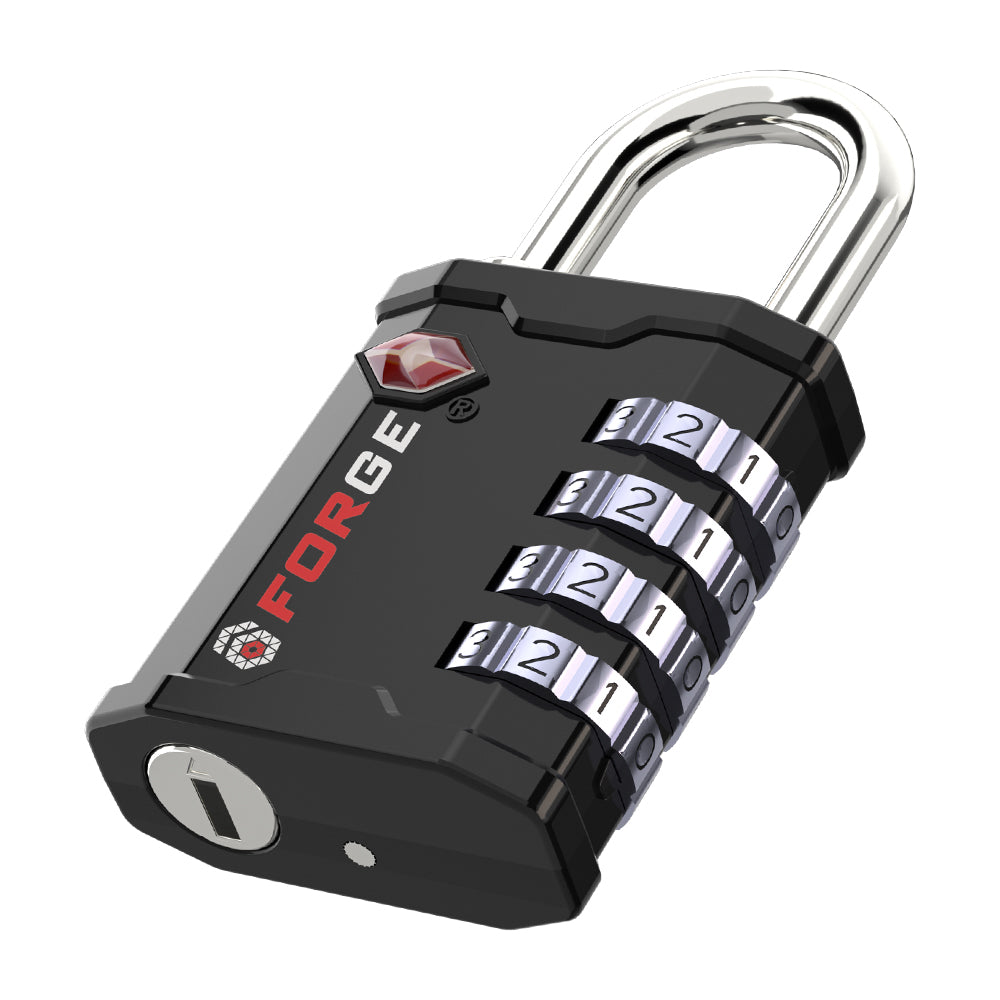 Heavy Duty TSA Approved  Lock for Tool Box and Case with TSA006 Key, Black 1 Lock