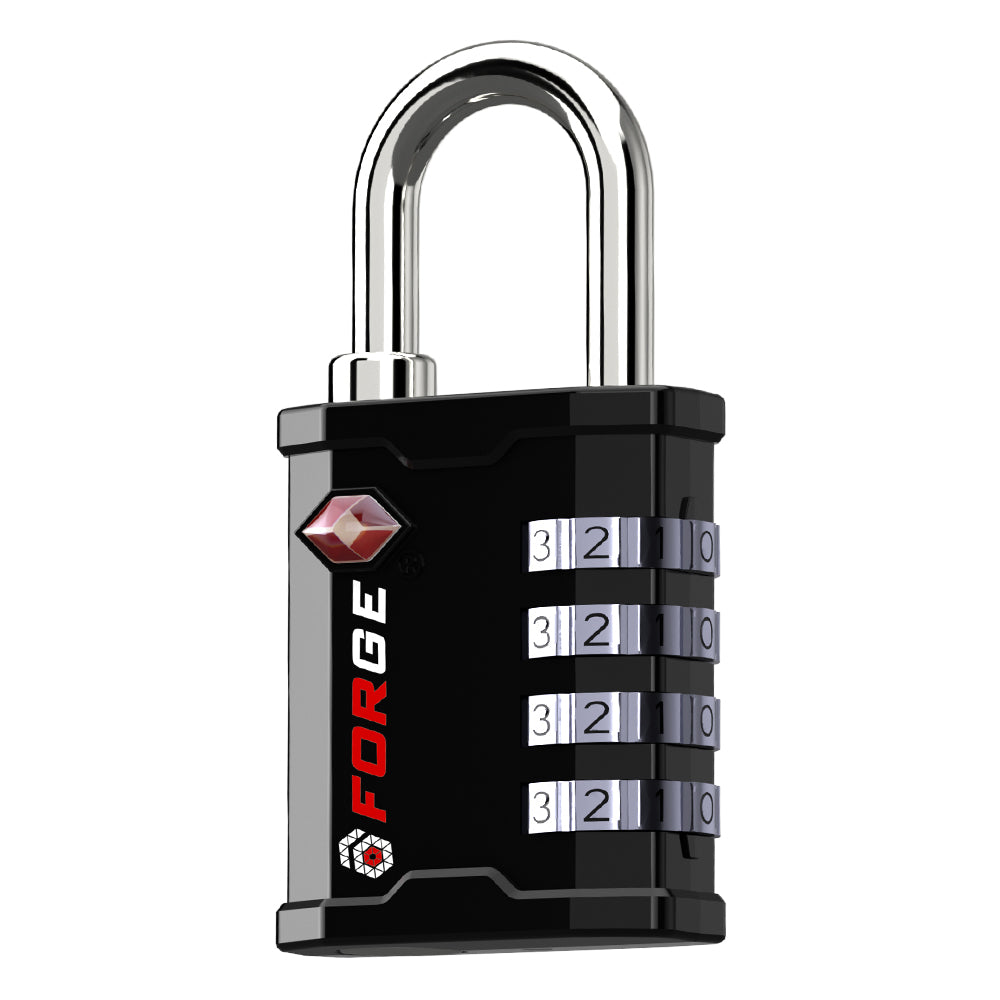 Heavy Duty TSA Approved  Lock for Tool Box and Case with TSA006 Key, Black 1 Lock