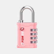Heavy Duty Zinc Die-Cast TSA Approved Lock for Tool Box and Case with TSA006 Key, Pink 1 Lock