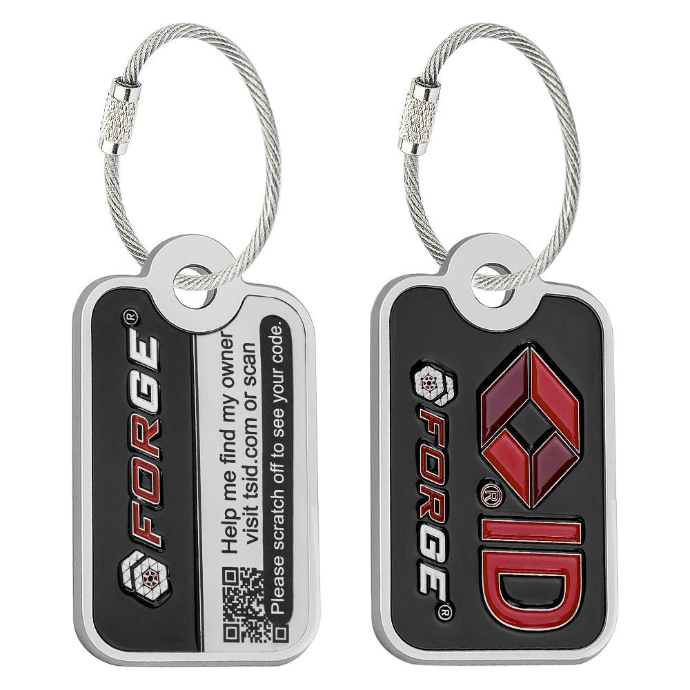 Forge Smart TSID Lost and Found Tag.