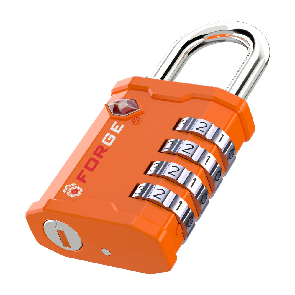 Heavy Duty TSA Approved  Lock for Tool Box and Case with TSA006 Key, Orange 1 Locks