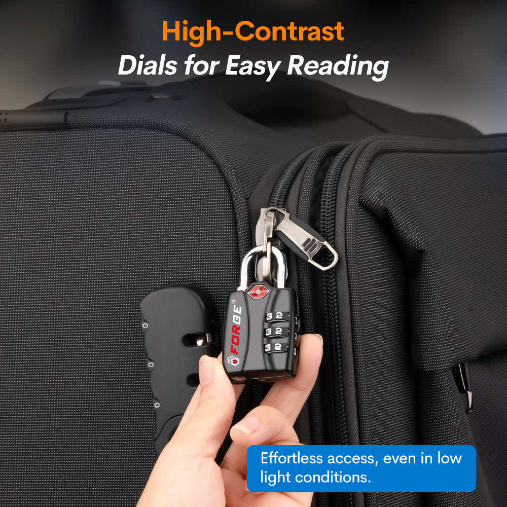 Samsonite Luggage Strap, Black, Combination Lock - Main Image