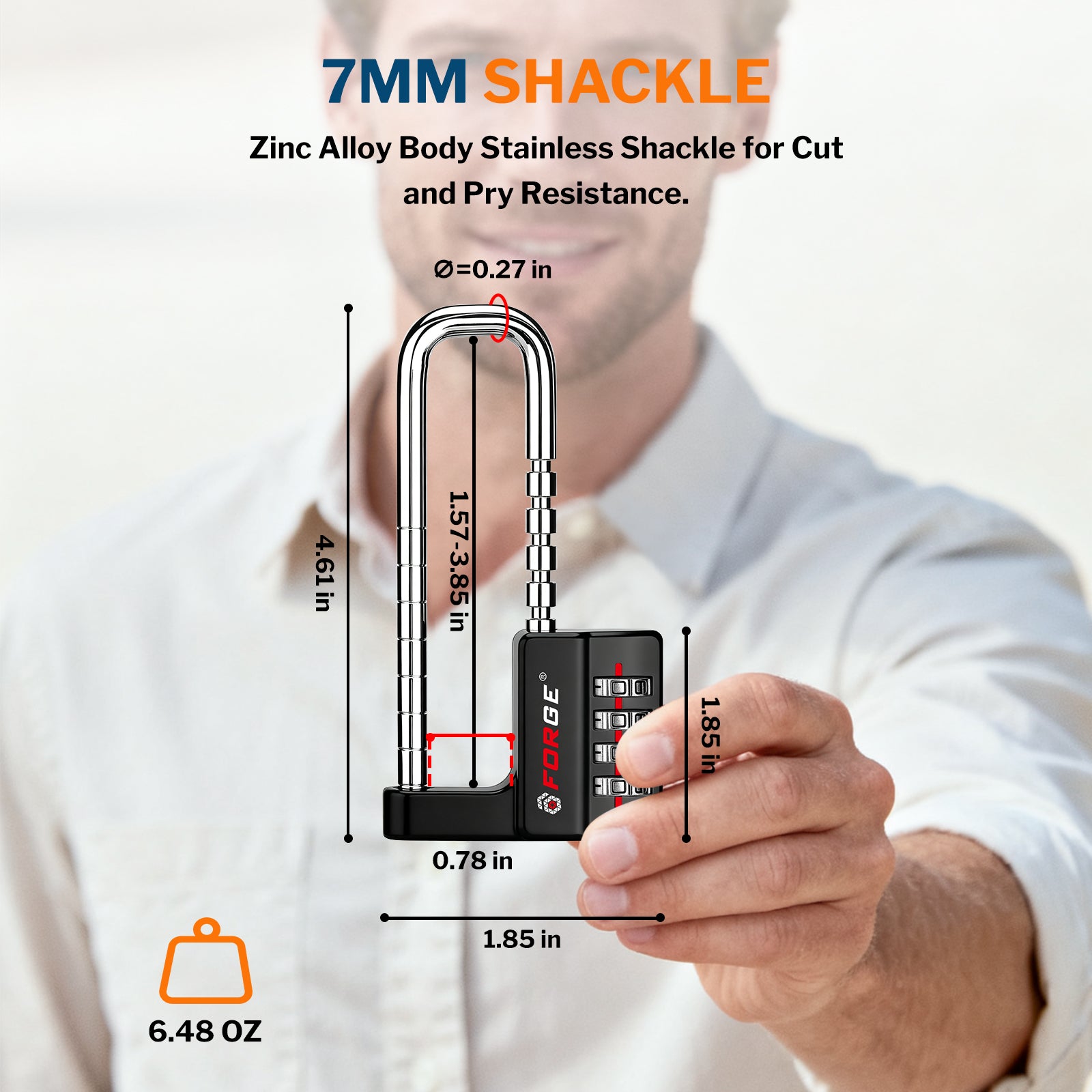 Cabinet LockCombination PadlockStainless Steel Gym Locker Lock Code Long Adjustable Shackle for Outdoor School Gym Sports lockers Fences balck 1 pack