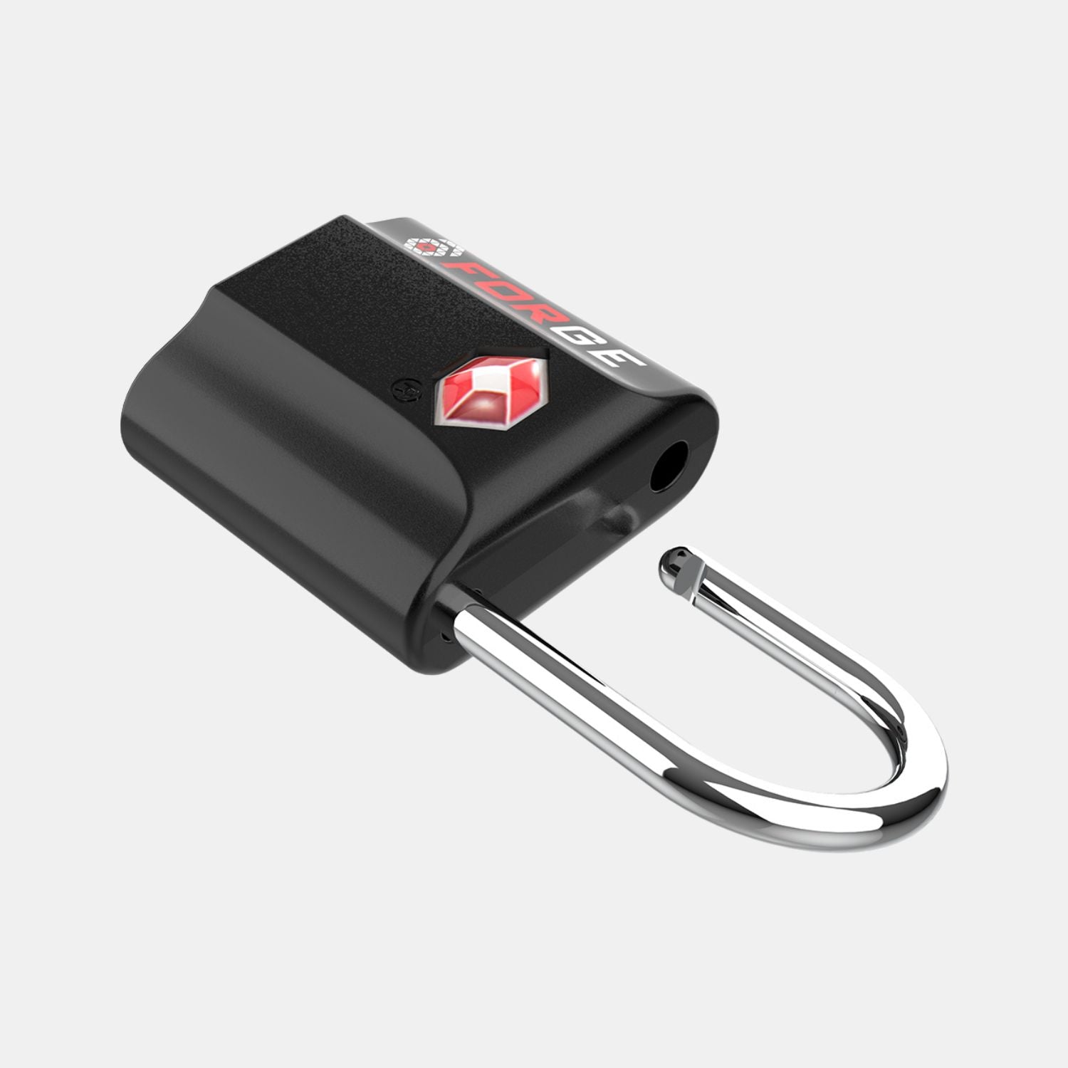 TSA Approved Dimple Key Luggage Lock - TSA006 Key, Ultra-Secure Small Size Lock. Black 2 Locks