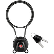 TSA Approved Luggage Locks, Ultra-Secure Dimple Key Travel Locks,TSA006 Key System. 15'' Cable lock.