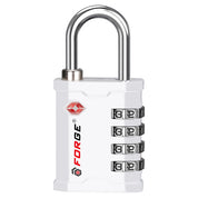 Heavy Duty TSA Approved  Lock for Tool Box and Case with TSA006 Key, White 1 Lock