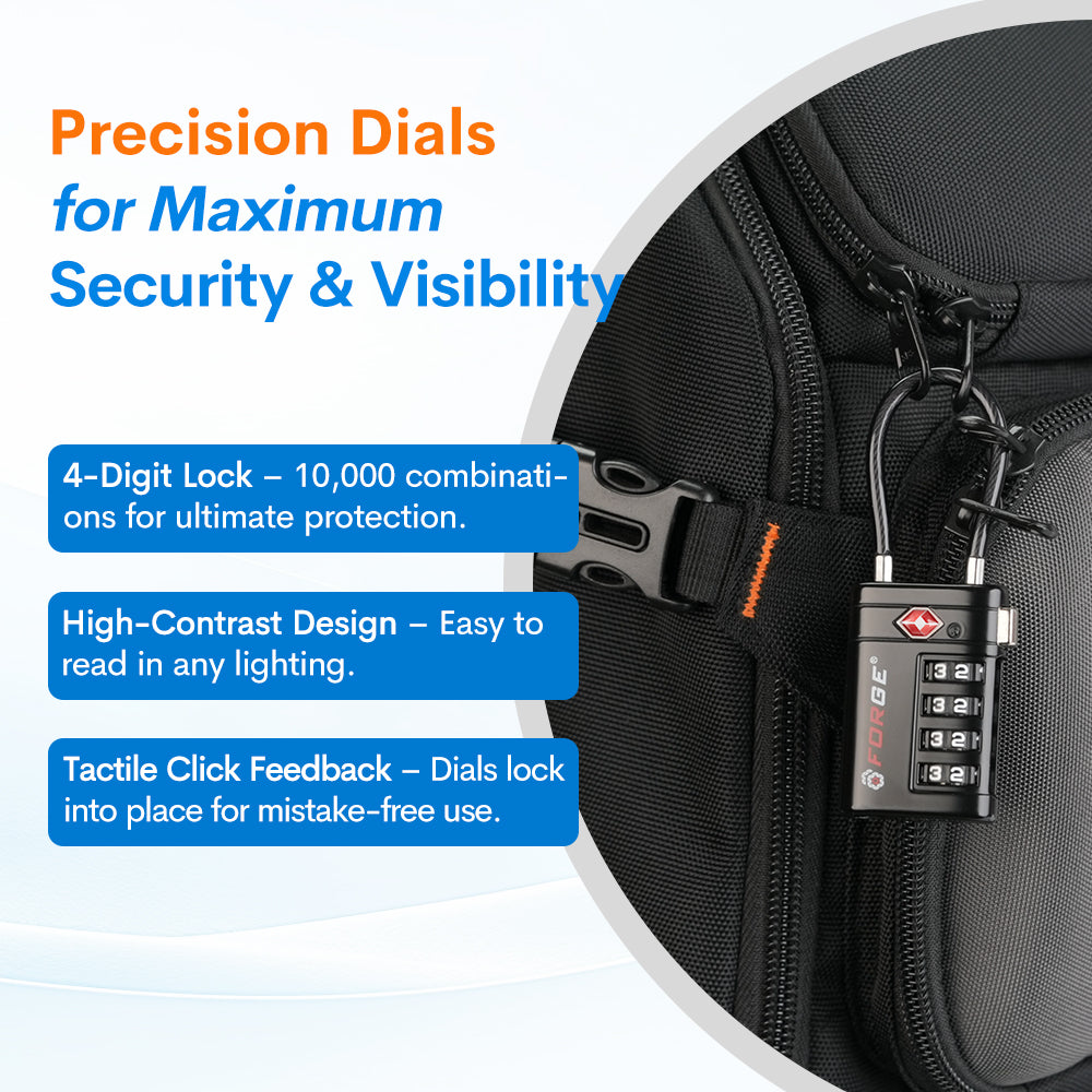best travel backpack locks TRAVOCE TSA Approved Luggage Anti Theft Backpacks Best Travel
