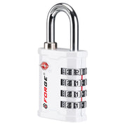 Heavy Duty TSA Approved  Lock for Tool Box and Case with TSA006 Key, White 1 Lock