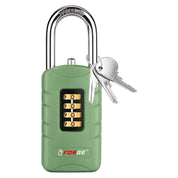 Combination Lock for Locker, 4-Digit Padlock with Code for Gym, School, Home & Work, Shackle Height: 1.77 in, 1-Pack, Model CL-42 Green