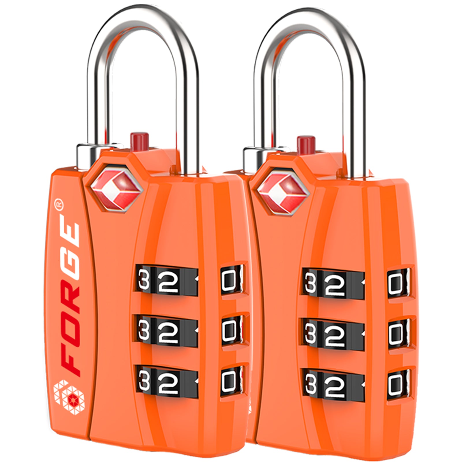 Candados para equipaje aprobados por la TSA: combinación de 3 dígitos, indicador de alerta abierta