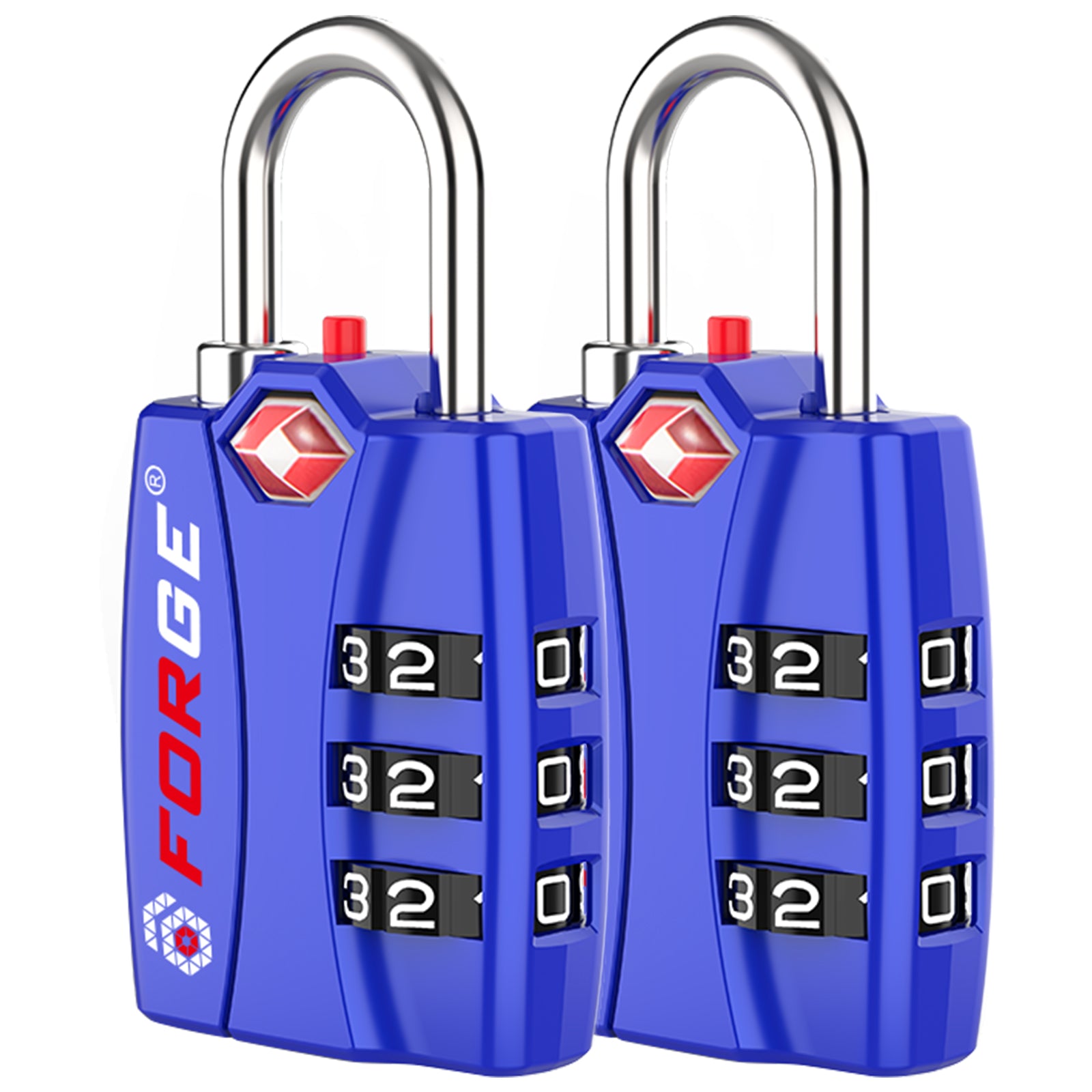 Candados para equipaje aprobados por la TSA: combinación de 3 dígitos, indicador de alerta abierta