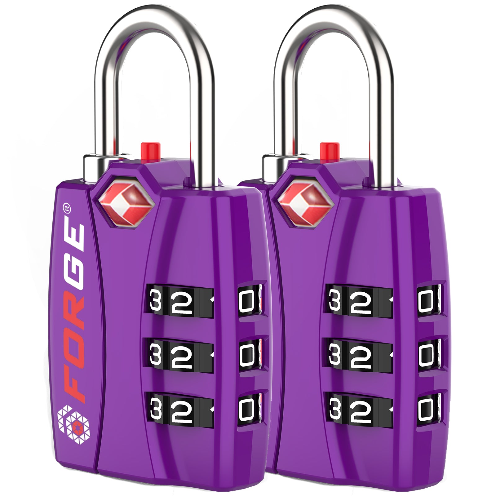 Candados para equipaje aprobados por la TSA: combinación de 3 dígitos, indicador de alerta abierta