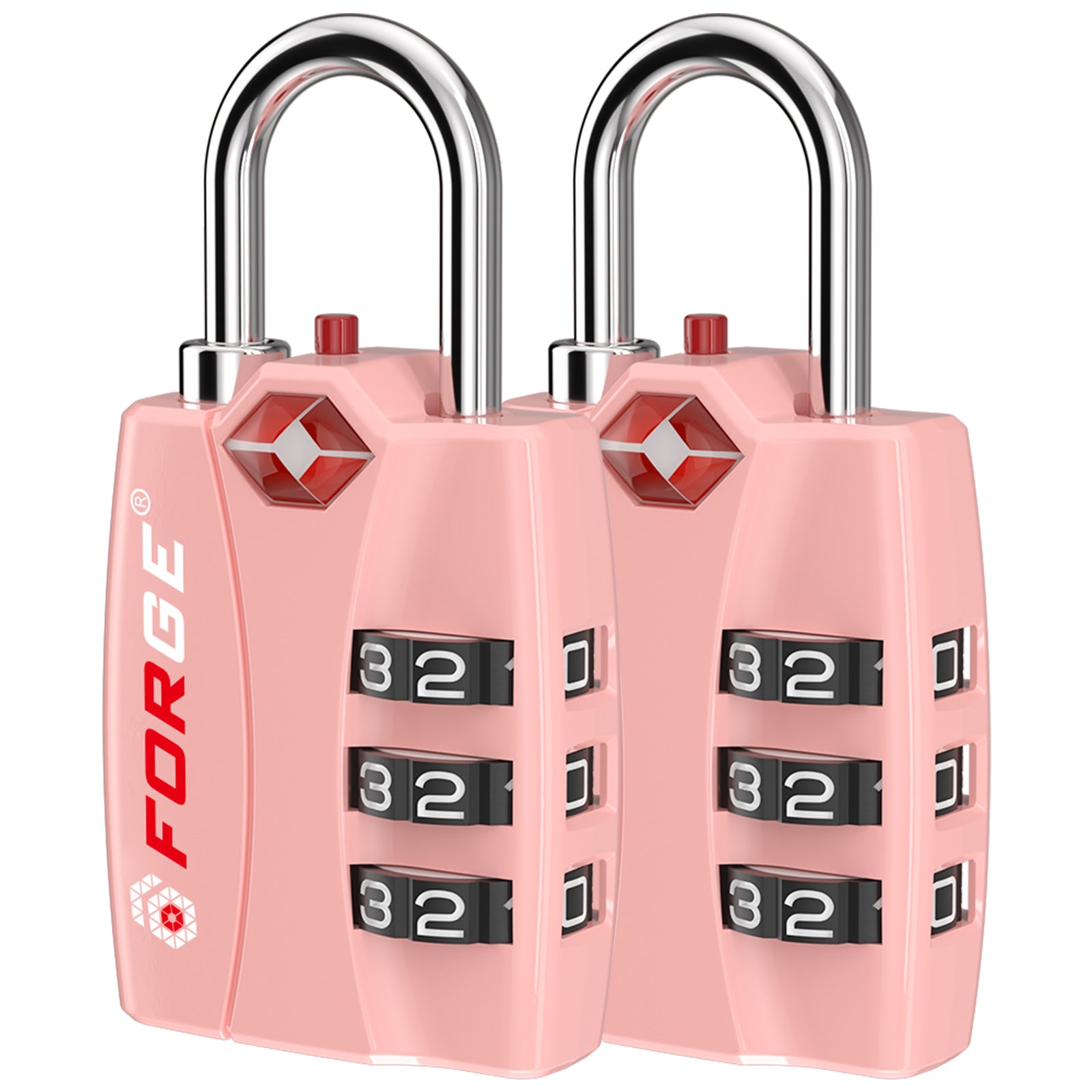 Candados para equipaje aprobados por la TSA: combinación de 3 dígitos, indicador de alerta abierta