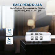 Candados para equipaje aprobados por la TSA: combinación de 3 dígitos, indicador de alerta abierta