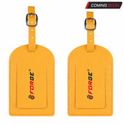 Forge Luggage Tag – Lightweight & Vibrant Travel ID. Yellow.