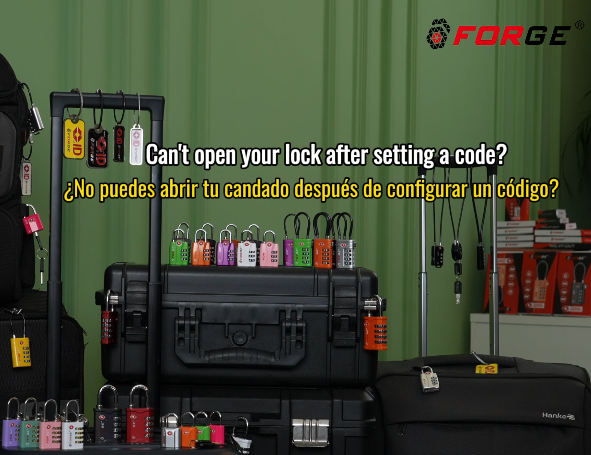 Can&#39;t open your lock after setting a code?