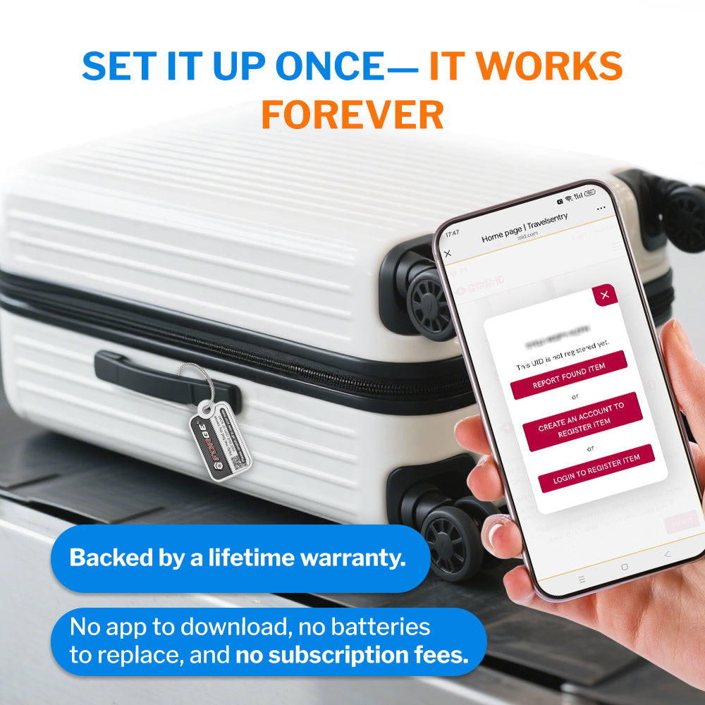 Battery-Free Luggage Scale | Shake-to-Power Portable - Forge Quality