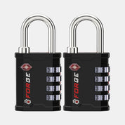 Heavy Duty TSA Approved  Lock for Tool Box and Case with TSA006 Key, Black 3 Locks