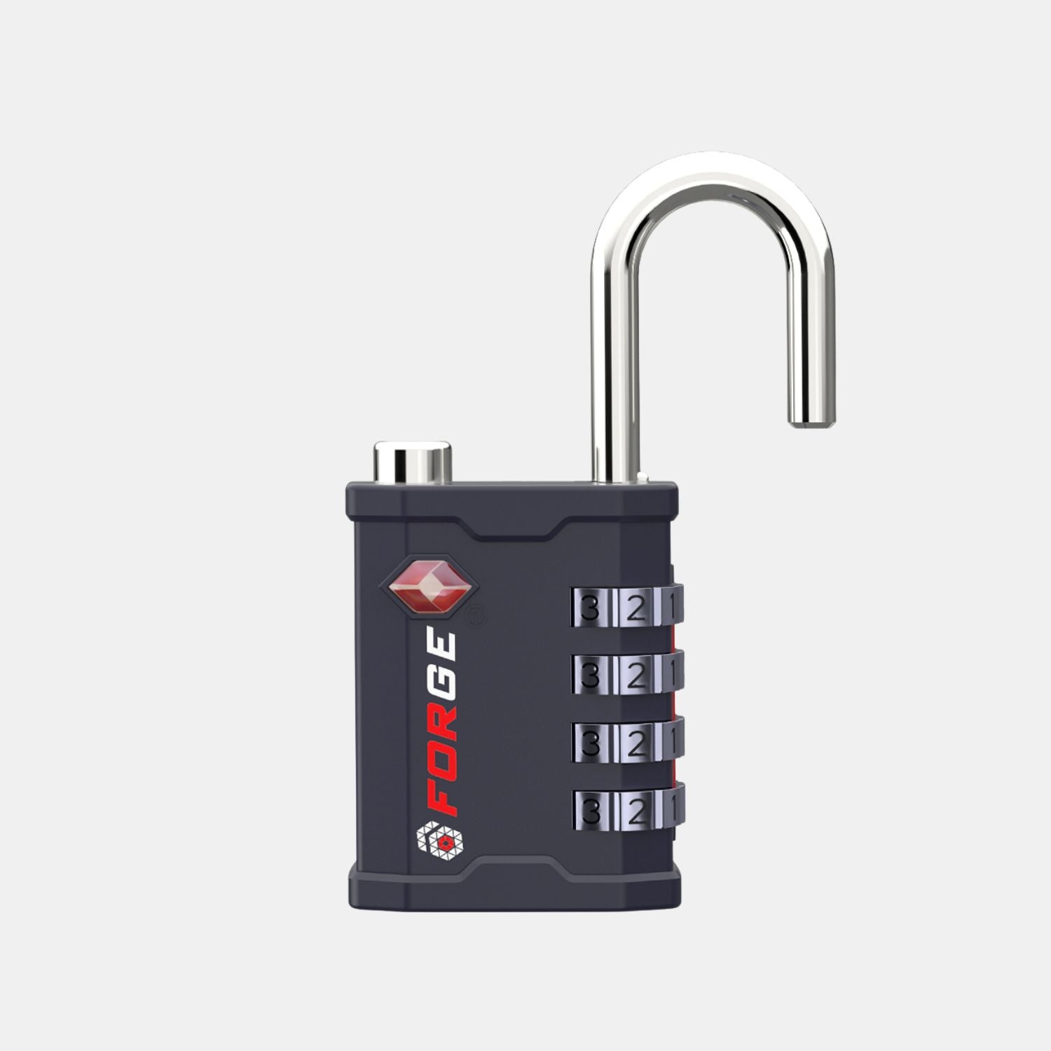 Heavy Duty TSA Approved  Lock for Tool Box and Case with TSA006 Key, Grey 1 Lock.