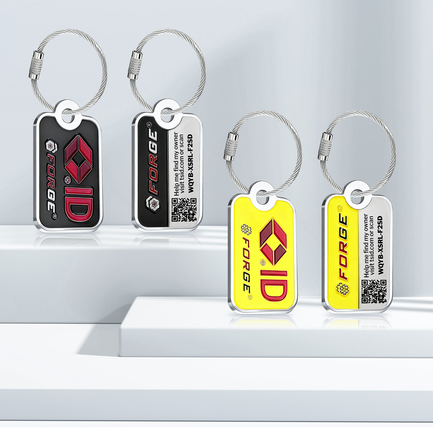 Forge TSID Cable Loop (2 Loops) Designed for TSID Lost & Found Tags 3mm