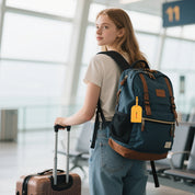 Forge Luggage Tag – Lightweight & Vibrant Travel ID. Yellow.