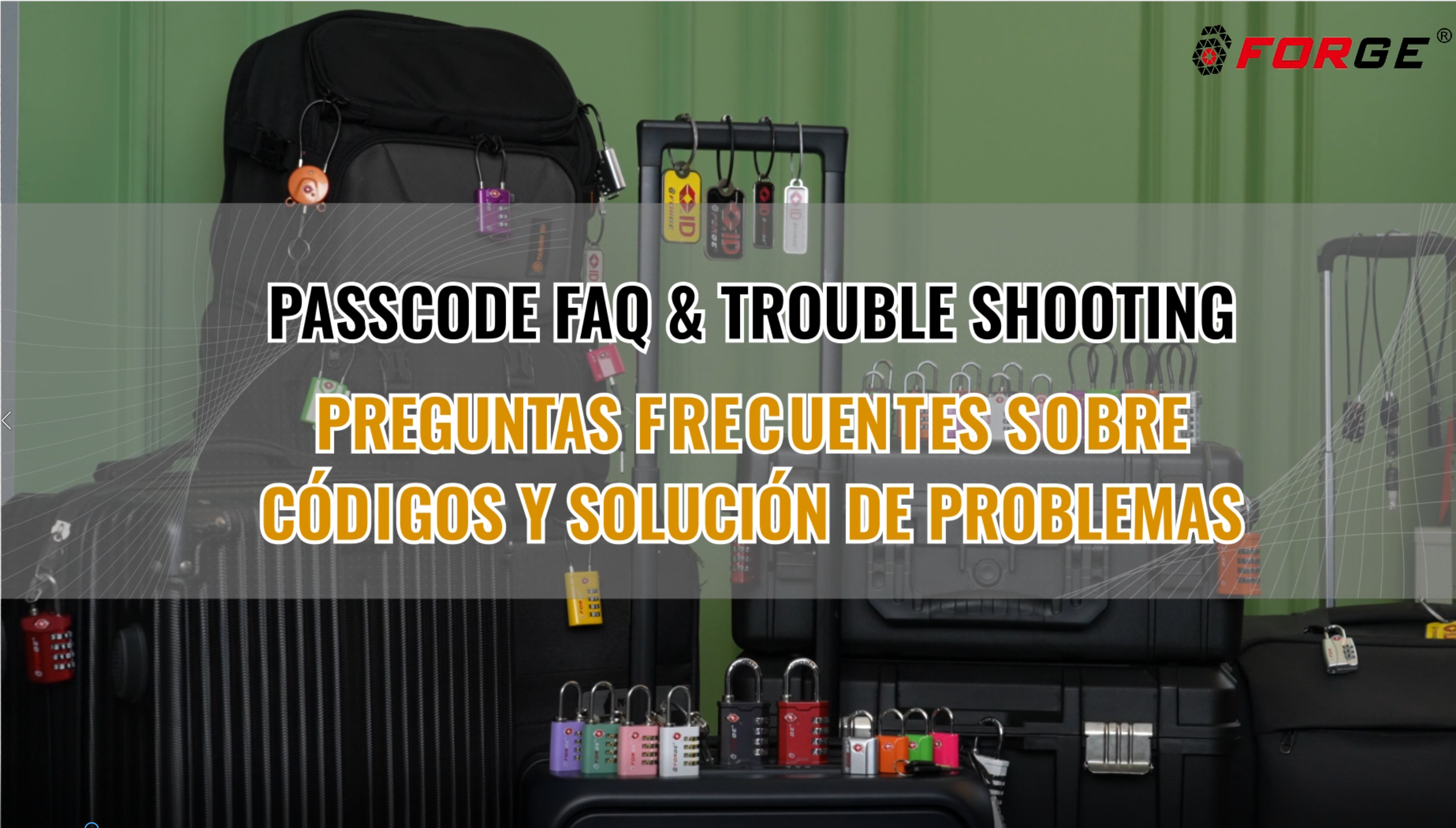 PASSCODE FAO &amp; TROUBLE SHOOTING