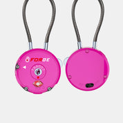 TSA Approved Round-Shaped Luggage Lock: Combination, Easy to Set, Use. Rose 2 Locks