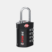 TSA Approved 4-Digit Combination Locks for Luggage and Suitcases. Open Alert, Alloy Body. Black 20 Locks