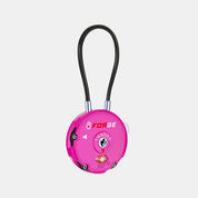 TSA Approved Round-Shaped Luggage Lock: Combination, Easy to Set, Use. Rose 2 Locks