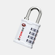 Heavy Duty TSA Approved  Lock for Tool Box and Case with TSA006 Key, White 1 Lock