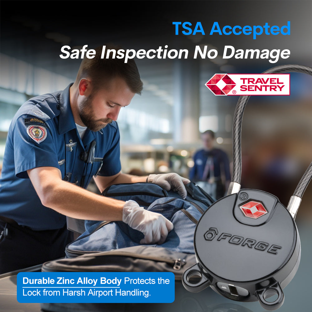 TSA-Approved Dimple Key Lock | Ultra-Secure TSA006 - Forge Quality ...