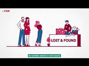 Forge TSID Travel Tag - Black Small 2 Pack